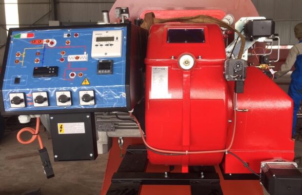 Đầu đốt UNIGAS - ITALI lắp đặt cho trạm trộn bê tông nhựa nóng (Asphalt)