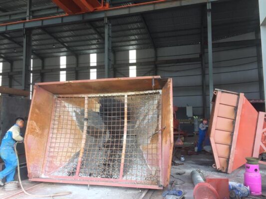 Thay đổi sửa chữa độ rộng của miệng phễu
